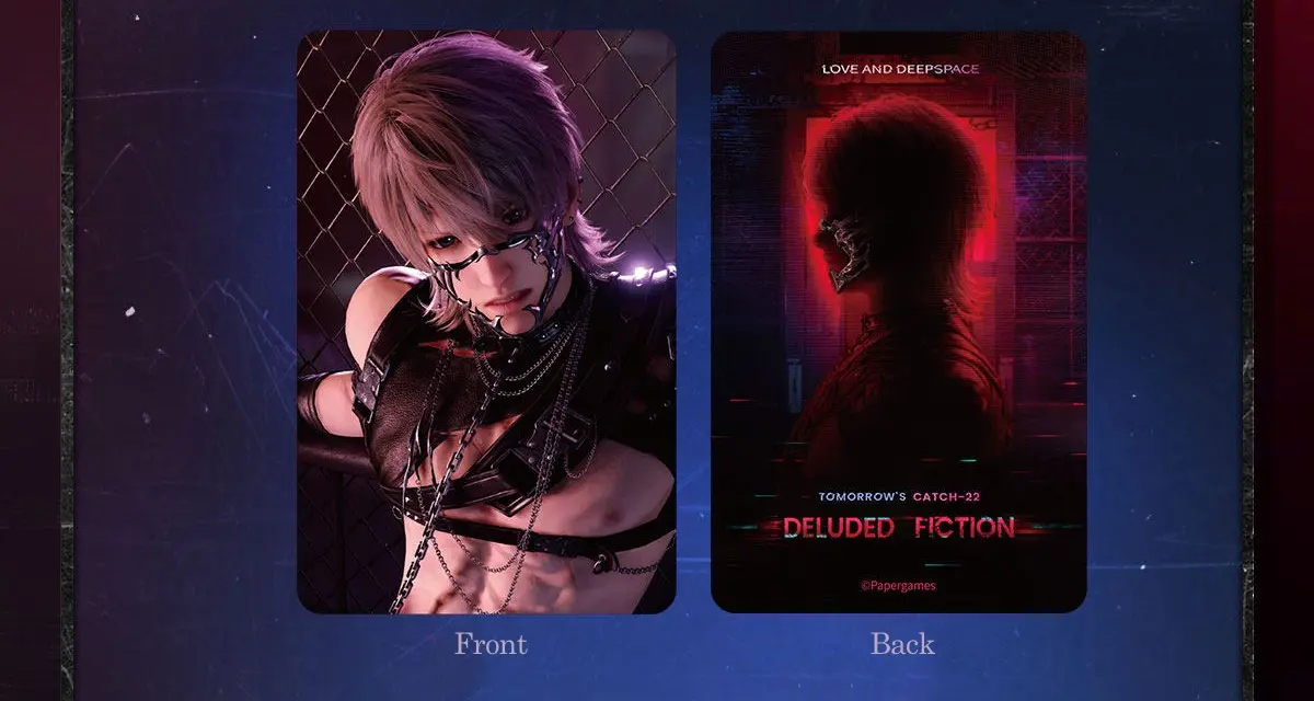 Xavier Mini Card - Deluded Fiction Love And Deepspace Xavier Mini Card Deluded Fiction Content 2