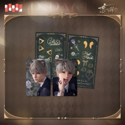 Xavier Merch love and deepspace xavier mini card 遵命饲养官 1