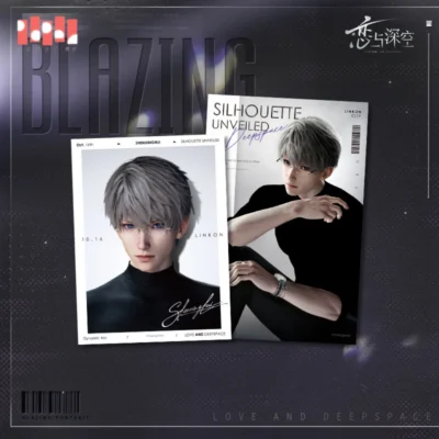 Xavier Merch 3 Xavier Peel Off Photo Card - Blazing Portrait