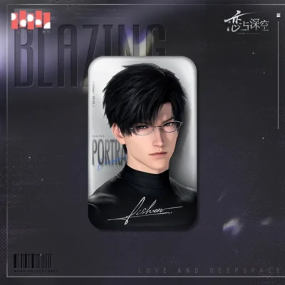 Zayne Badge - Blazing Portrait