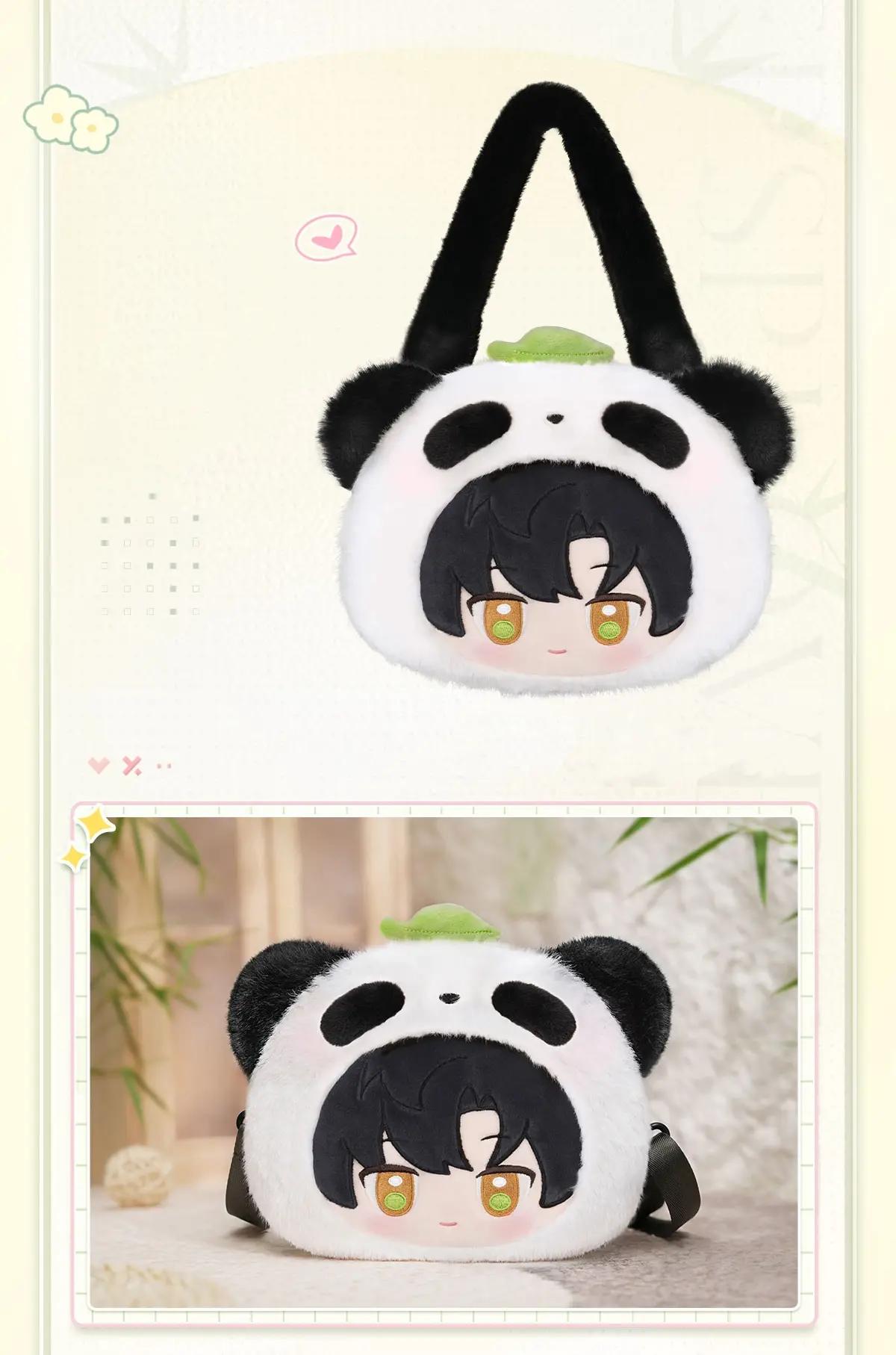 Zayne Bag - Panda Breeze Love And Deepspace Zayne Bag Panda Breeze Content 3