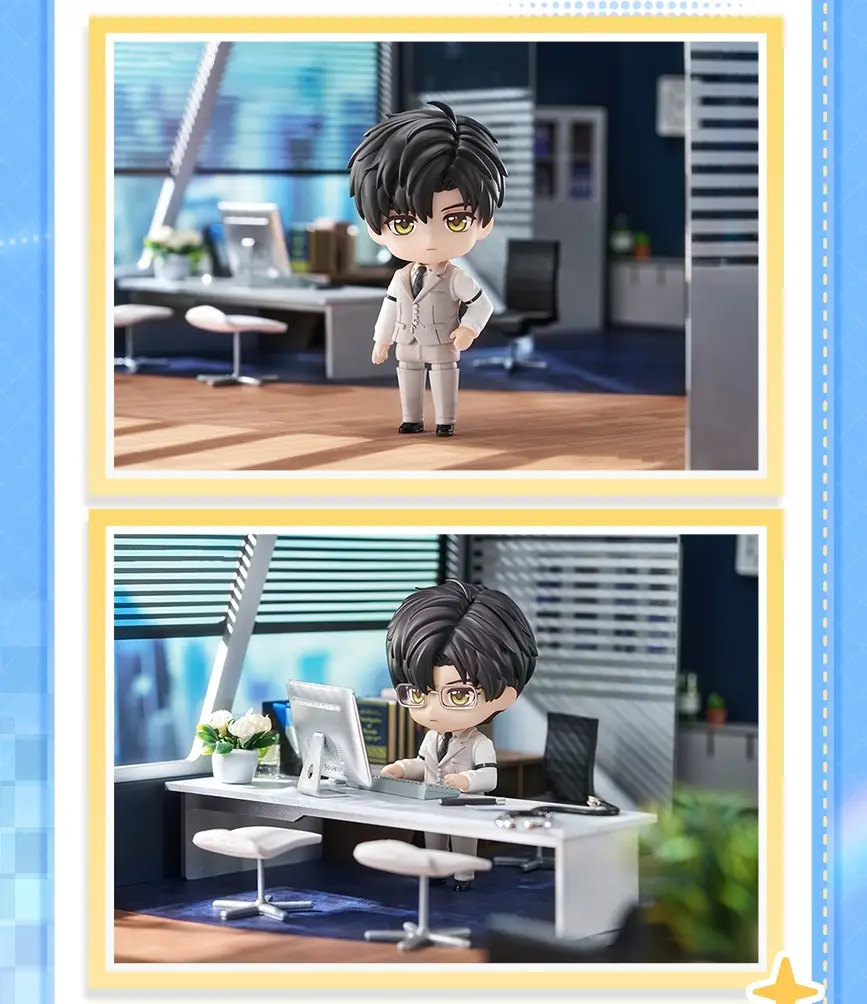 Zayne Clay Figure - Q Version Love And Deepspace Zayne Clay Figure Q Version Content 4
