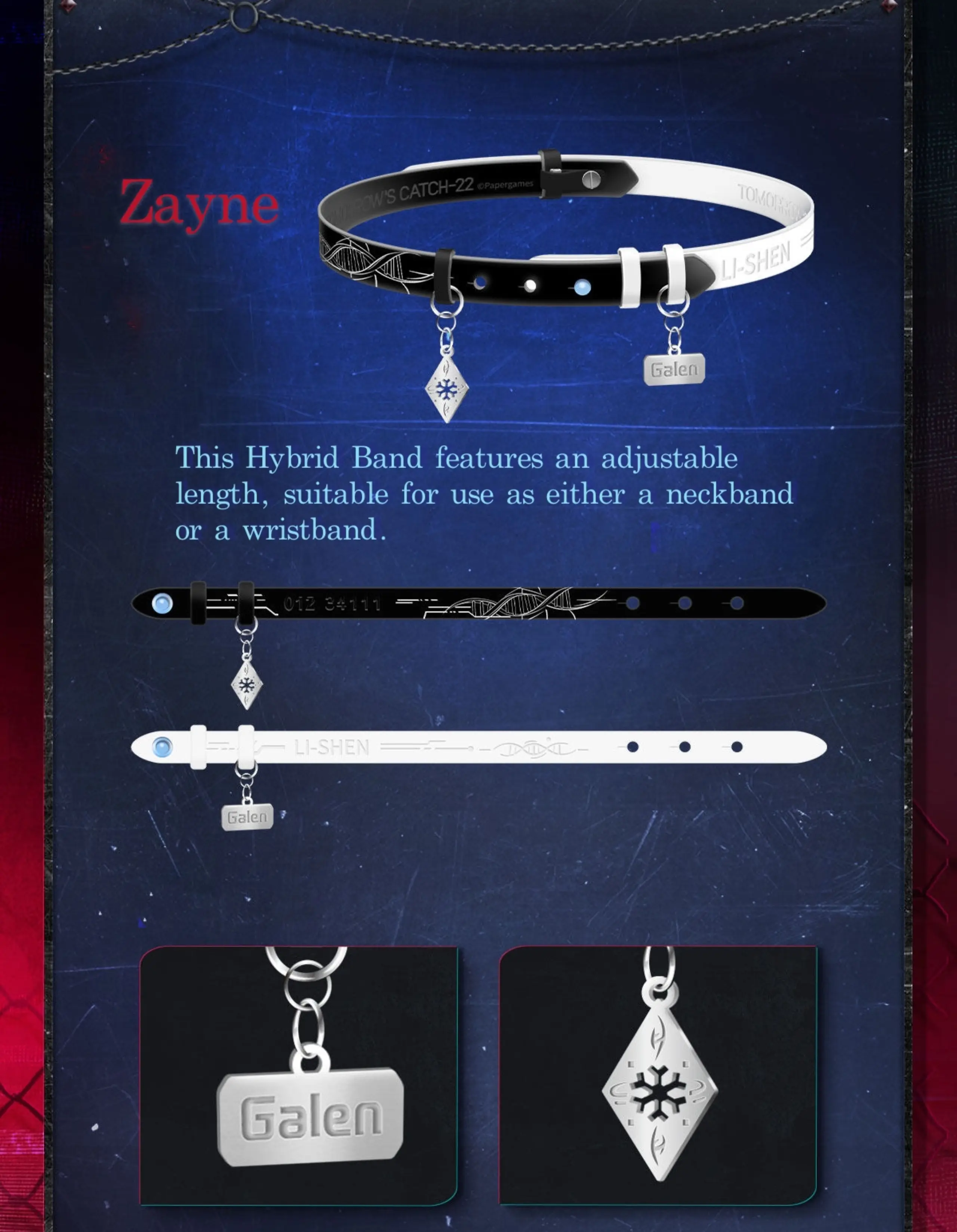 Zayne Hybrid Band - Tomorrow S Catch 22 Love And Deepspace Zayne Hybrid Band Tomorrow S Catch 22 Content 1