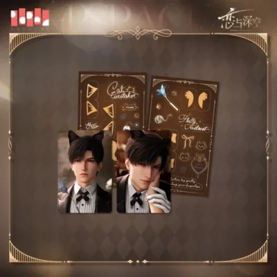 Zayne Merch love and deepspace zayne mini card 遵命饲养官 1