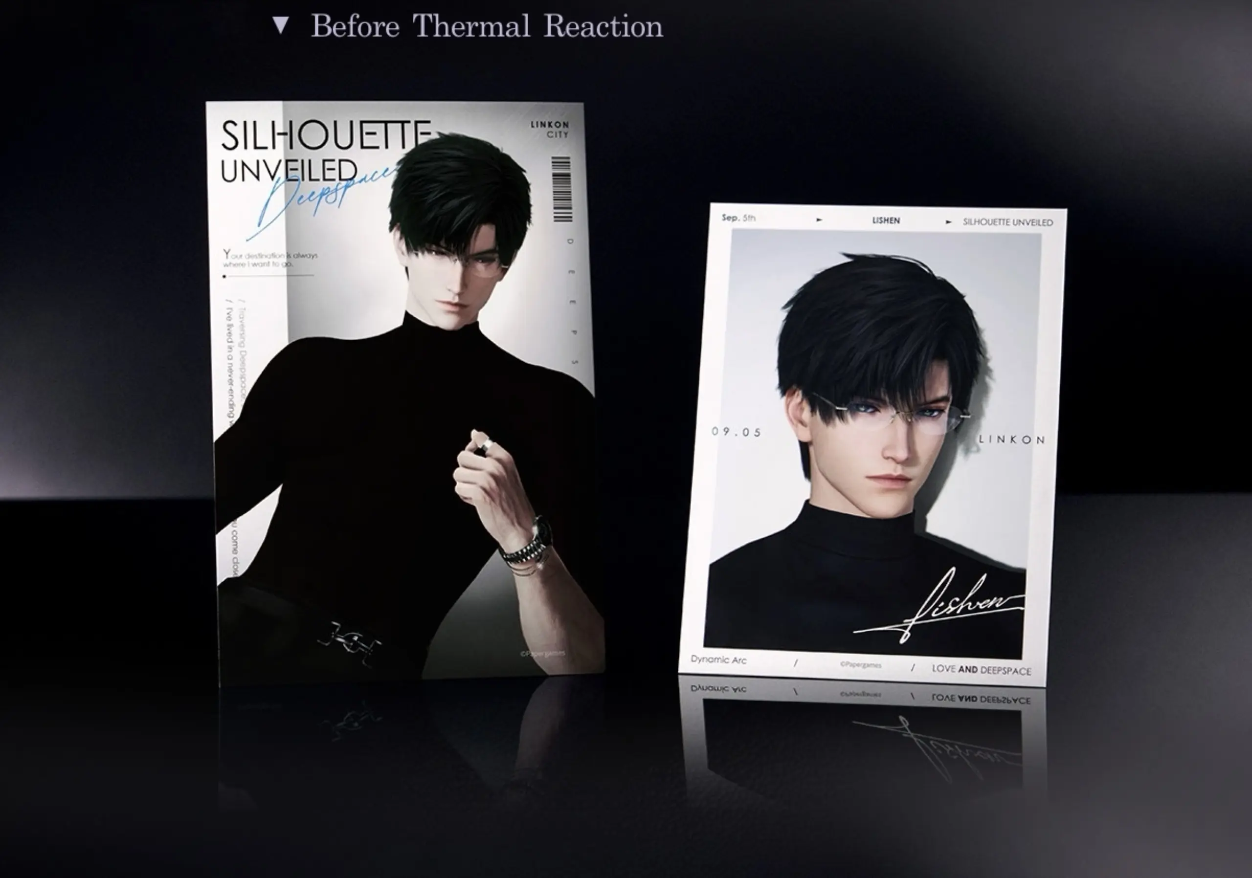 Zayne Peel Off Photo Card - Blazing Portrait Love And Deepspace Zayne Peel Off Photo Card Blazing Portrait Content 1