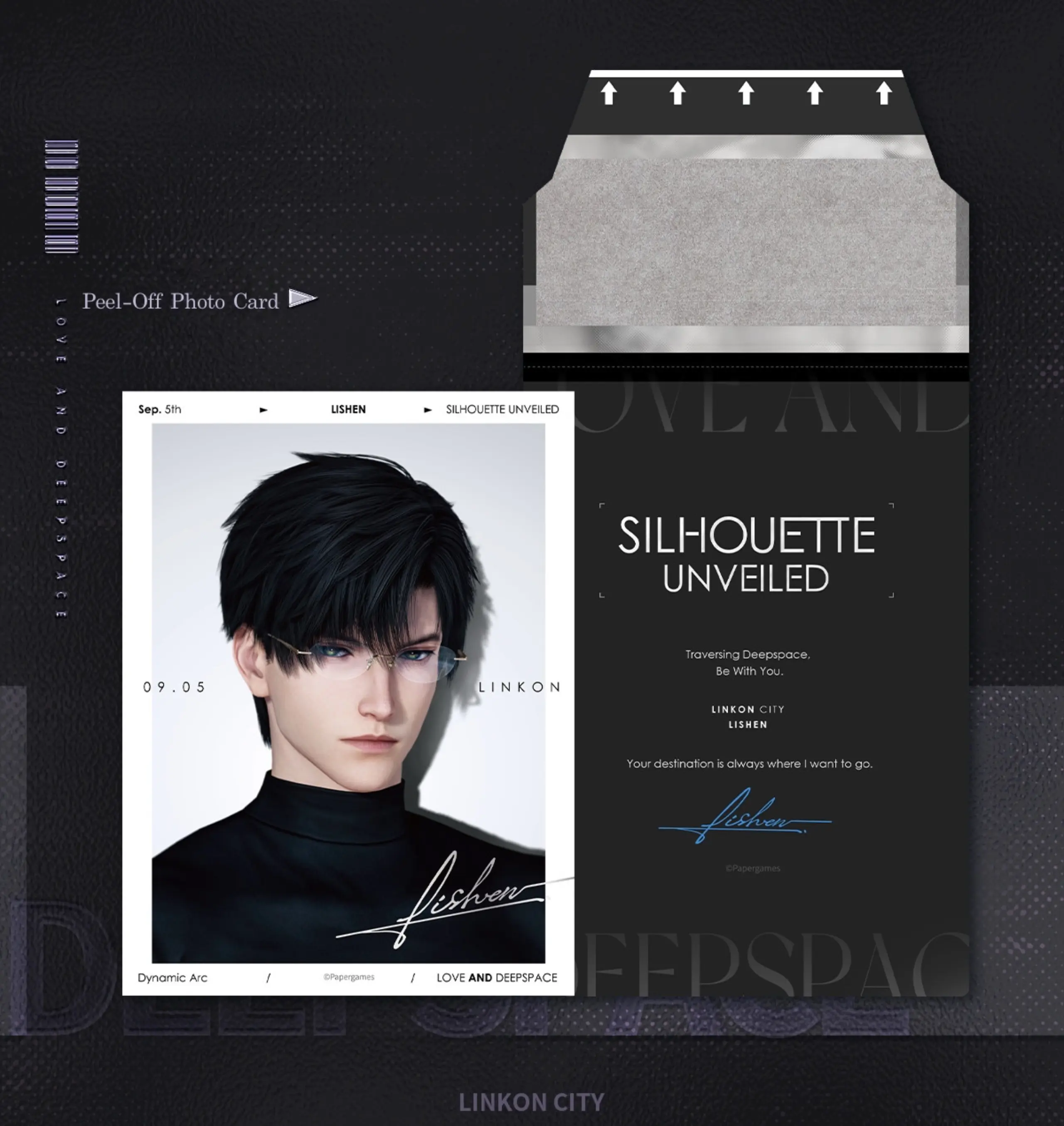 Zayne Peel Off Photo Card - Blazing Portrait Love And Deepspace Zayne Peel Off Photo Card Blazing Portrait Content 5