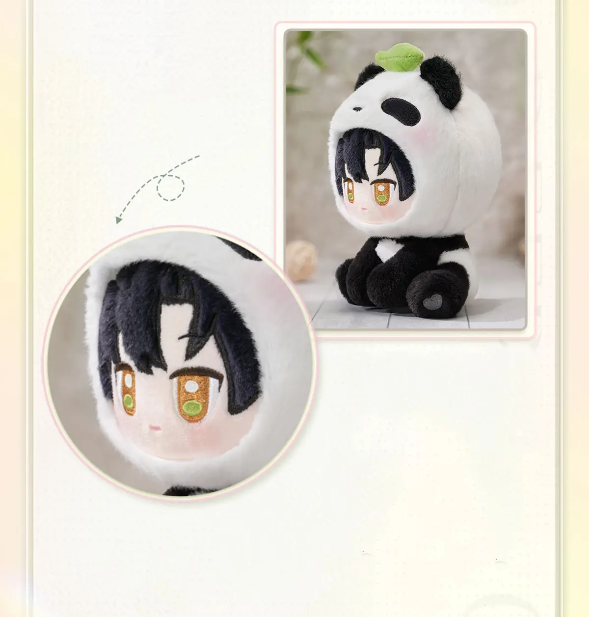 Zayne Plush - Panda Breeze Love And Deepspace Zayne Plush Panda Breeze Content 2